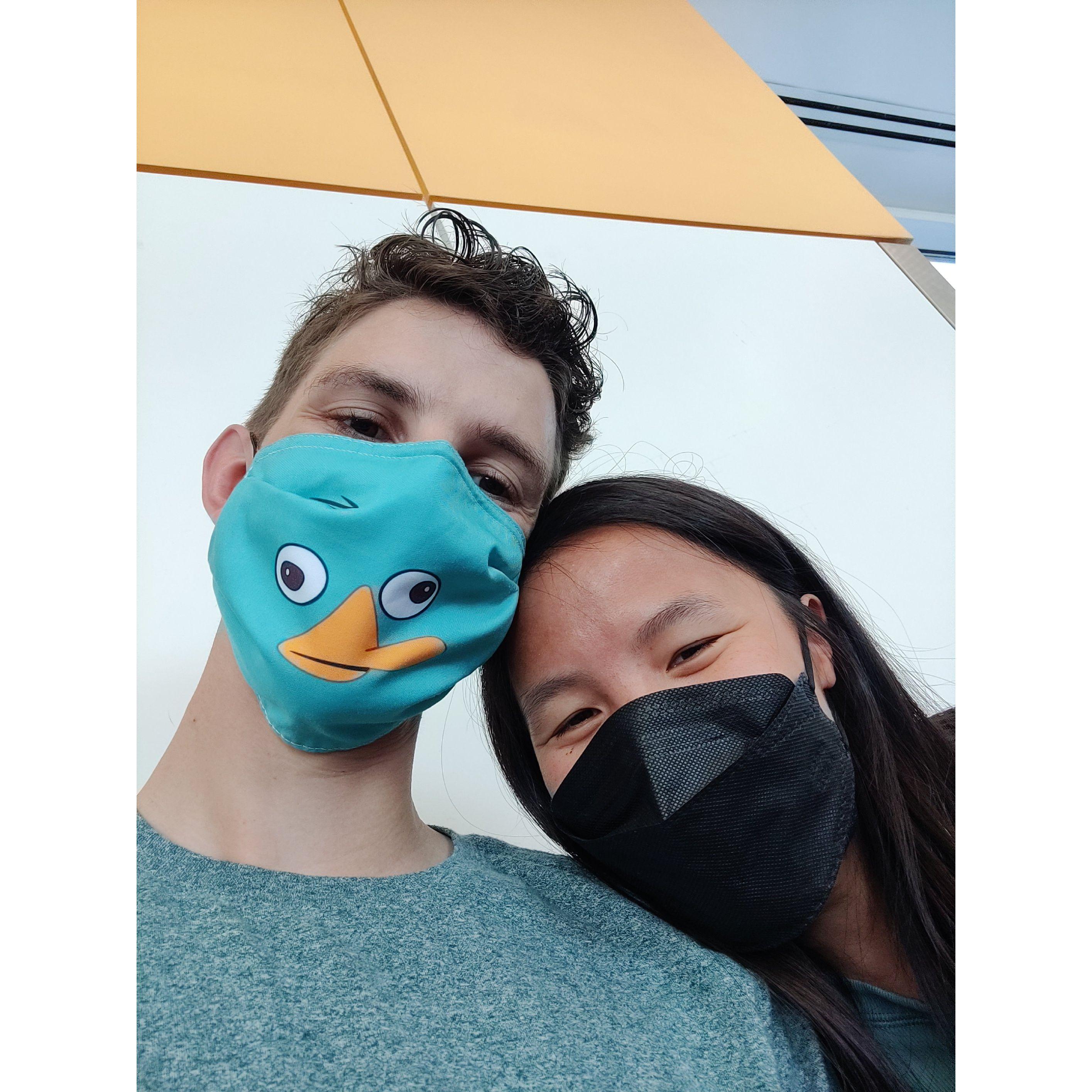 Jacob's masks are more fun