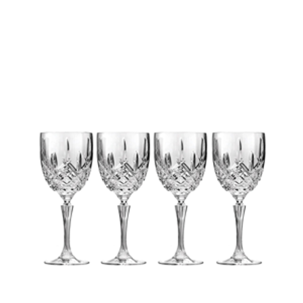 Marquis by Waterford Markham 4-Piece Traditional Crystal Wine Glass Set | Dillard's