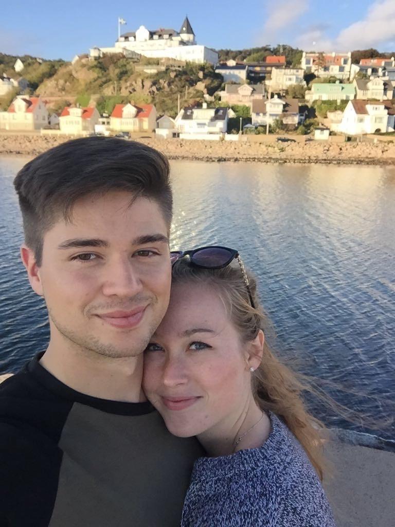 Eliška’s first trip to Sweden, Sept. 2017
