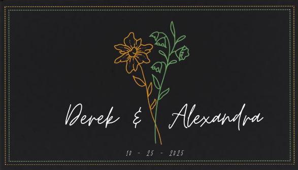 The Wedding Website of Alexandra Bond and Derek Frye