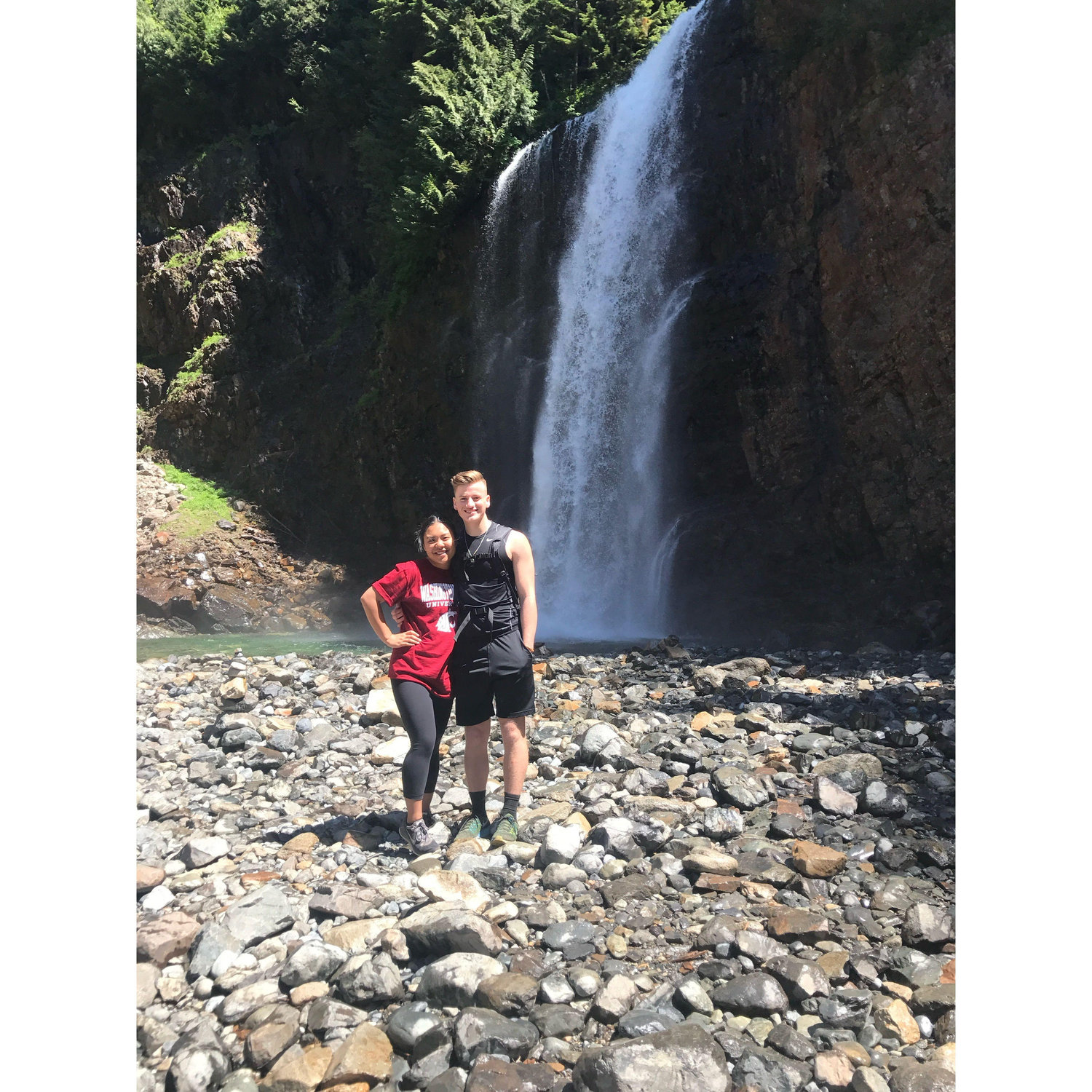 2017 - Our first date!