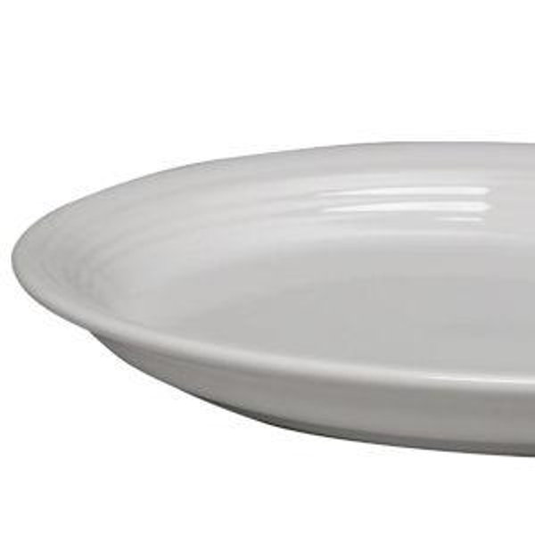 Fiesta 13 5/8 Inch Large Oval Serving Platter - White