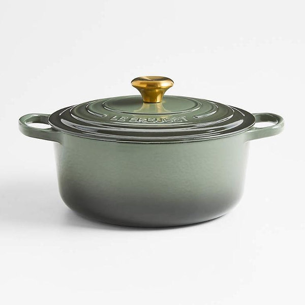 Le Creuset ® Signature 5.5-Qt. Dutch Oven Color: Thyme