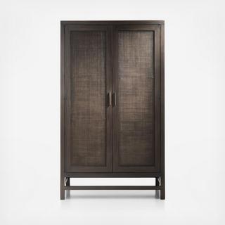 Blake Carbon 2-Door Cabinet