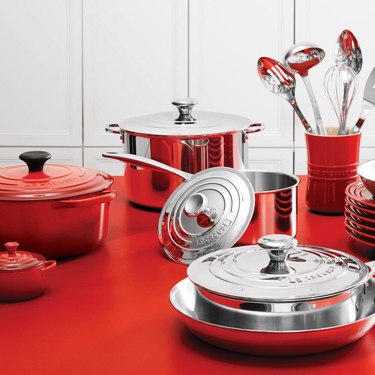Le Creuset, Stainless Fry Pan | Zola