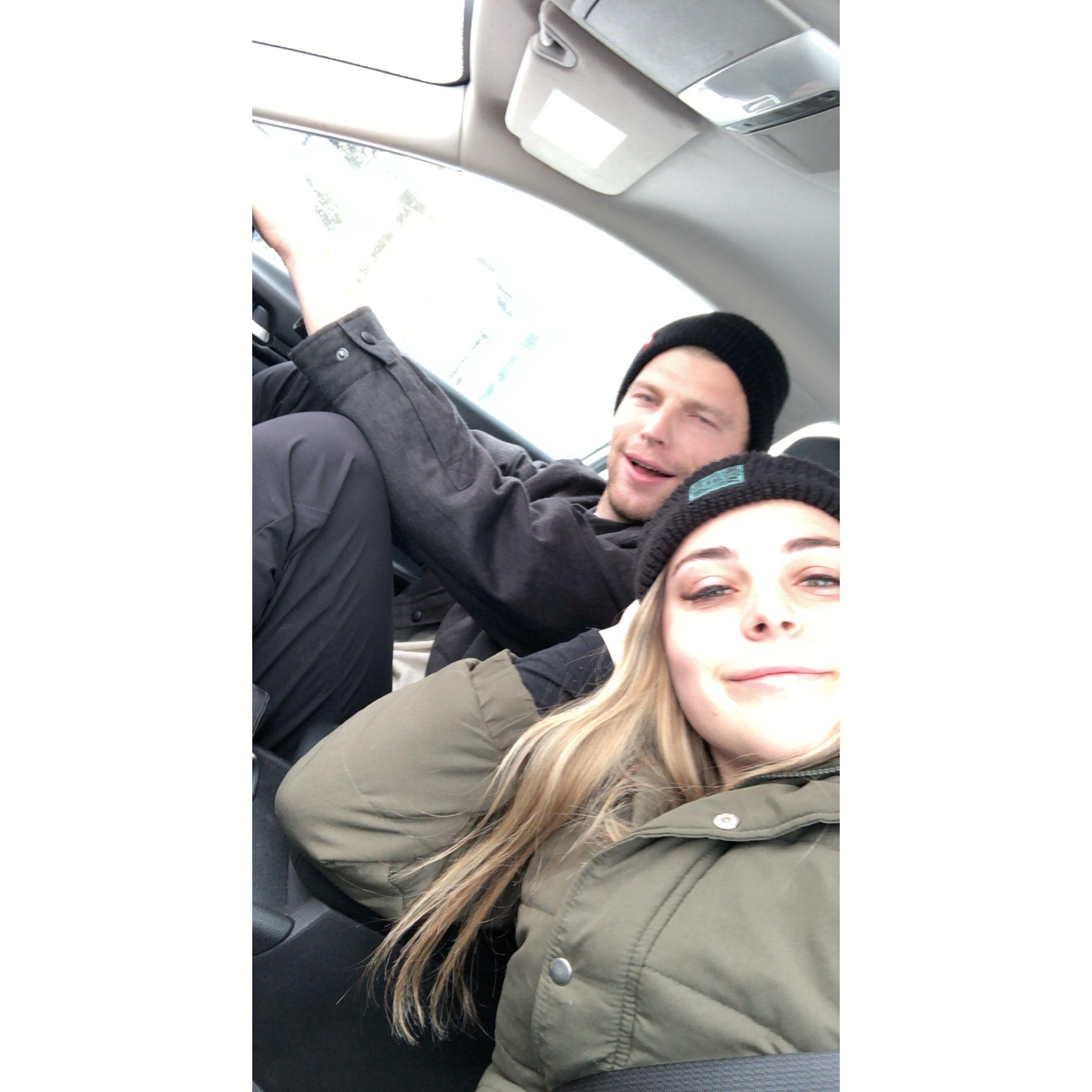 The weekend we bought our house! - February 2021