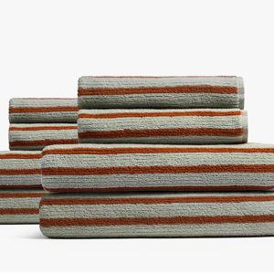 4+4 Organic Resort Stripe Bath Bundle