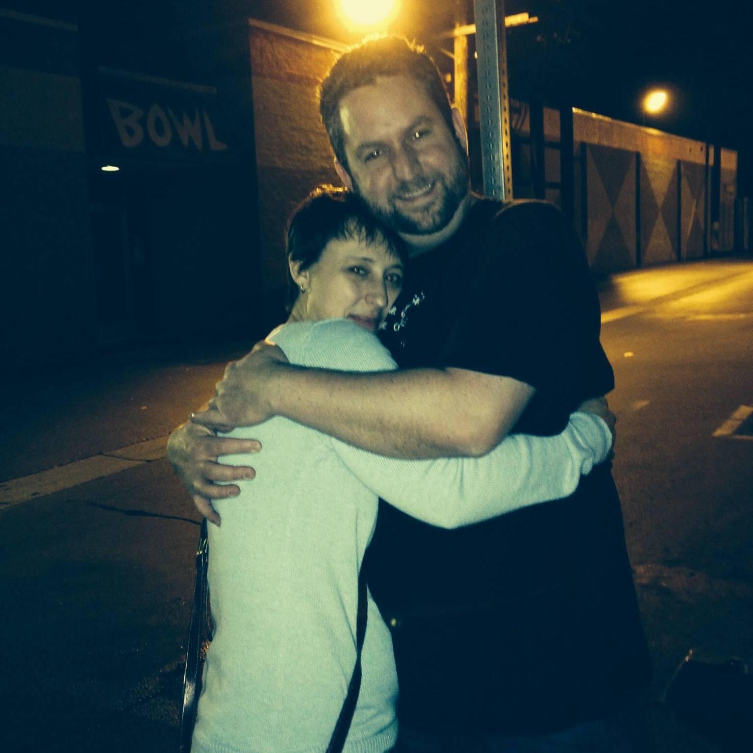 Our first date (the one JT didn't know about) :P