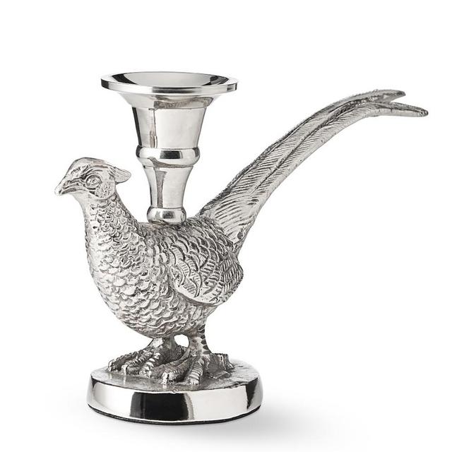 Pheasant Taper Holder, Short
