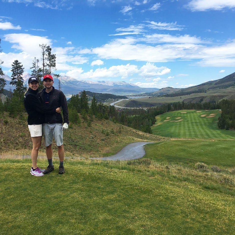 Golfing in Breck