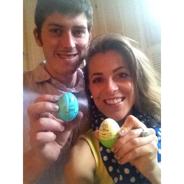 2015 - Sean brought joy to every friend that spends Easter brunch with us through the disgusting yet thrilling process of blowing eggs.