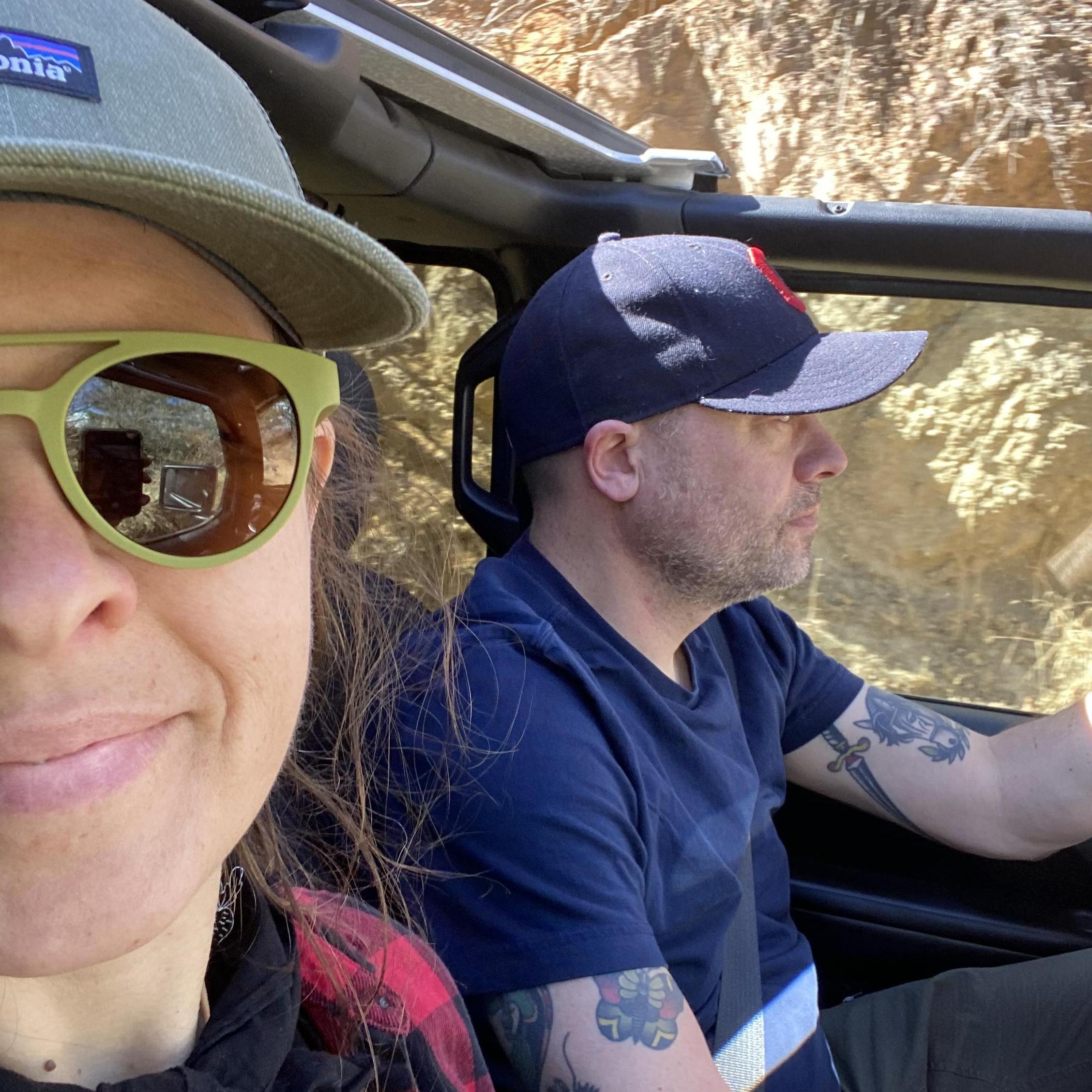 Just about to drive right through a mountain in Colorado. Who needs a roof?