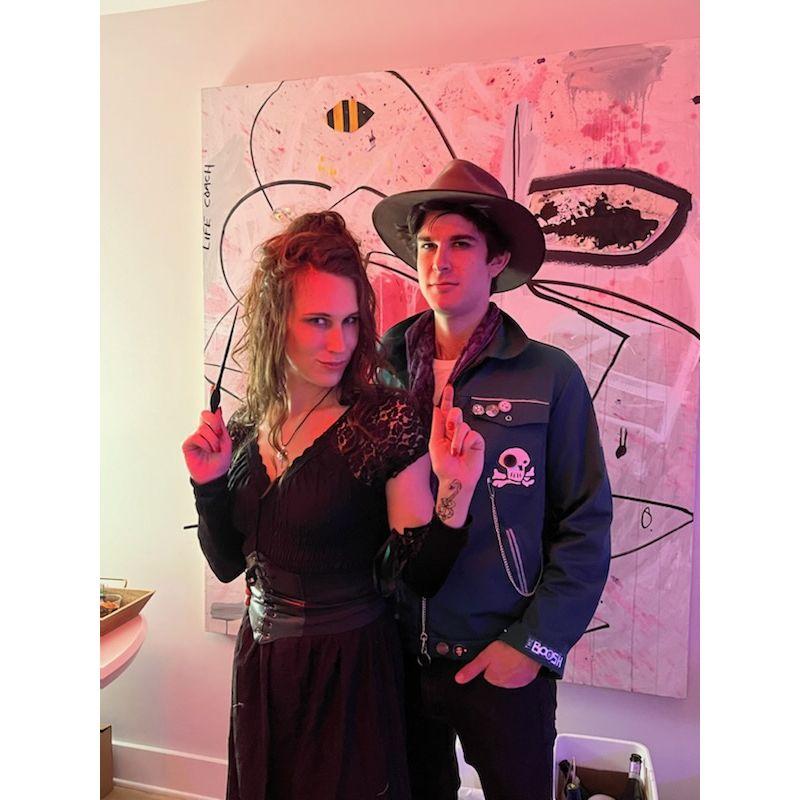 Bellatrix Lestrange and Vince Noir