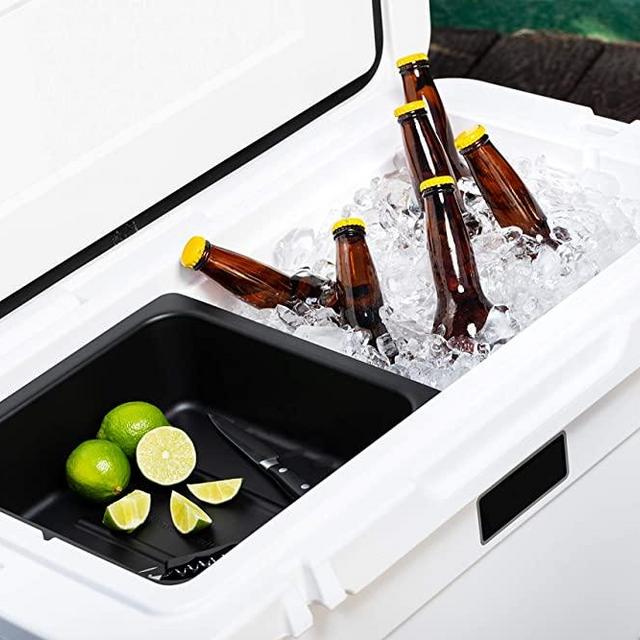 BEAST Cooler Accessories Yeti Tundra 50 & 65 Compatible Dry Goods Tray - Solid Plastic Dry Goods Tray Specifically Designed to Be Compatible with Only The Yeti 50 & 65 Coolers