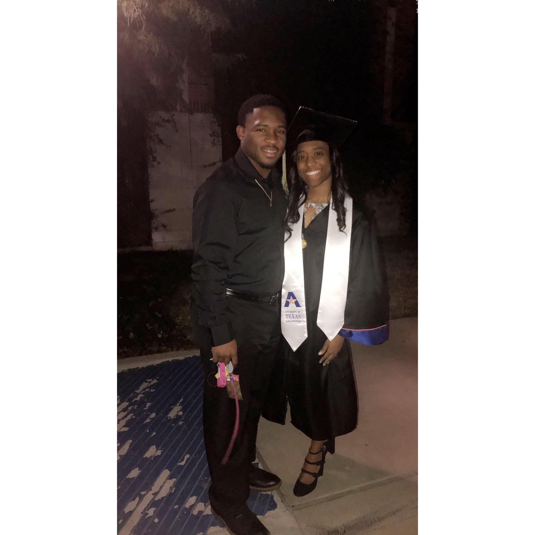 December 14, 2017 - University of Texas at Arlington Graduation ~ Bachelors of Science in Kinesiology