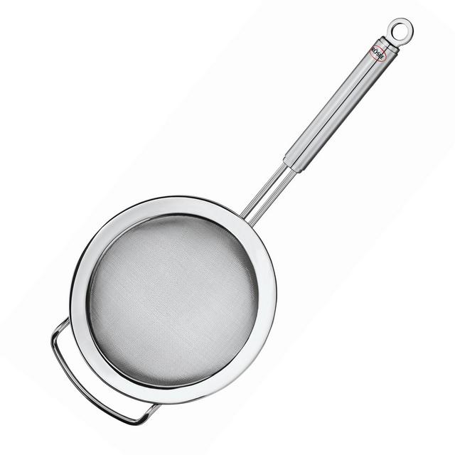 Rösle Fine-Mesh Kitchen Strainer with Round Handle, 7.9"