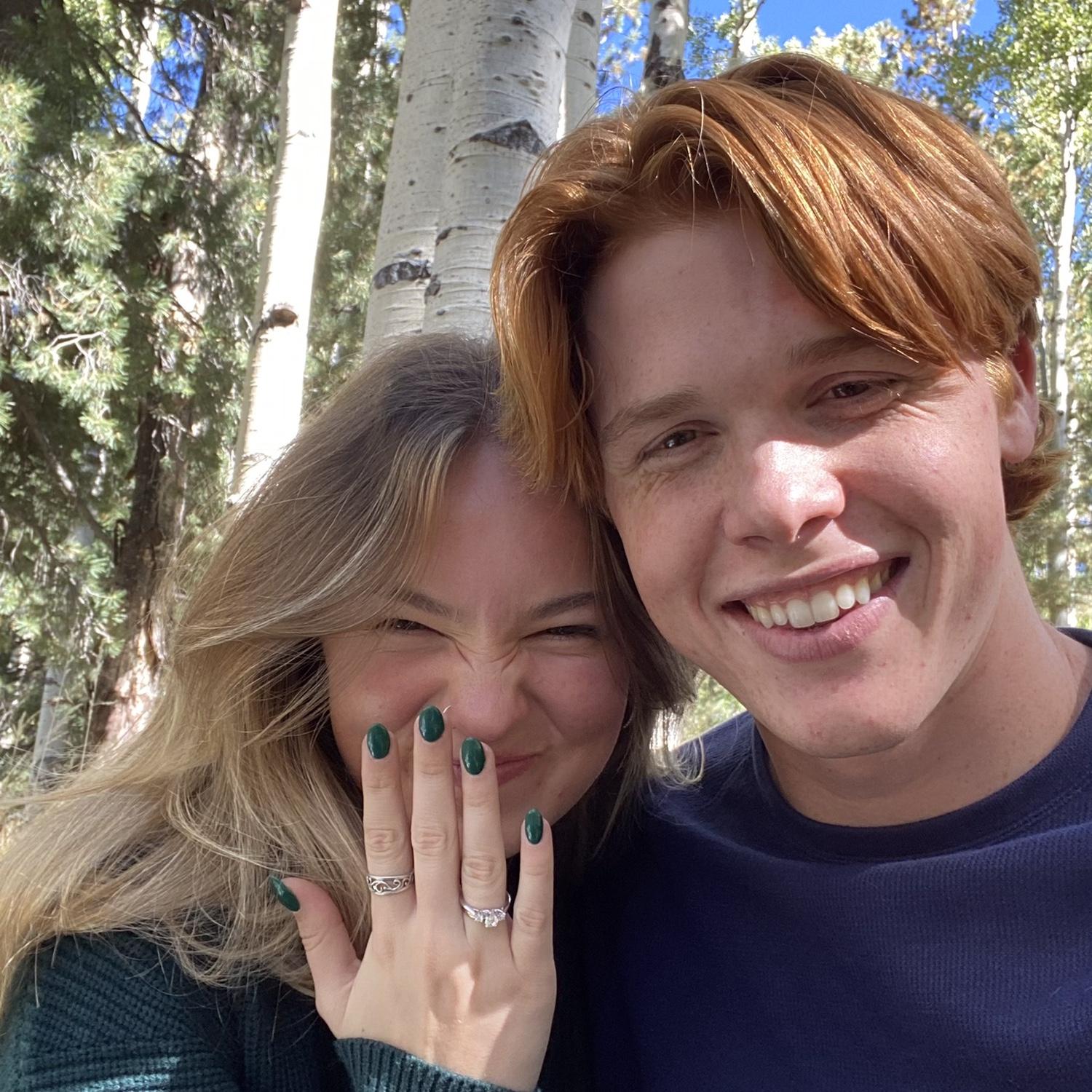 the day we got engaged