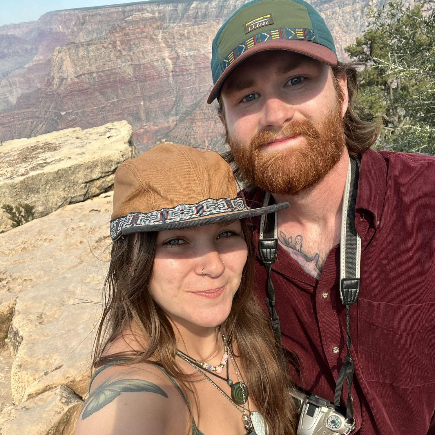 May 2, 2023: We made it to the Grand Canyon, It was so cool walking around the rim with Kaiser. We ate lots of campfire tacos!