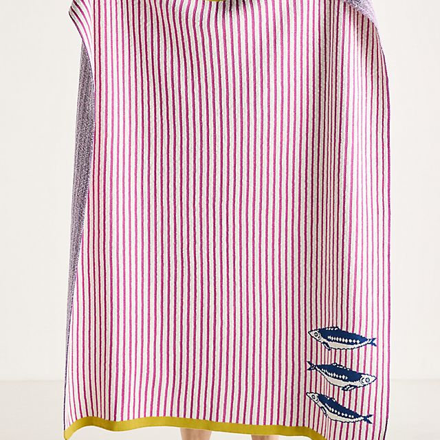 Sonnie Cotton Knit Throw Blanket