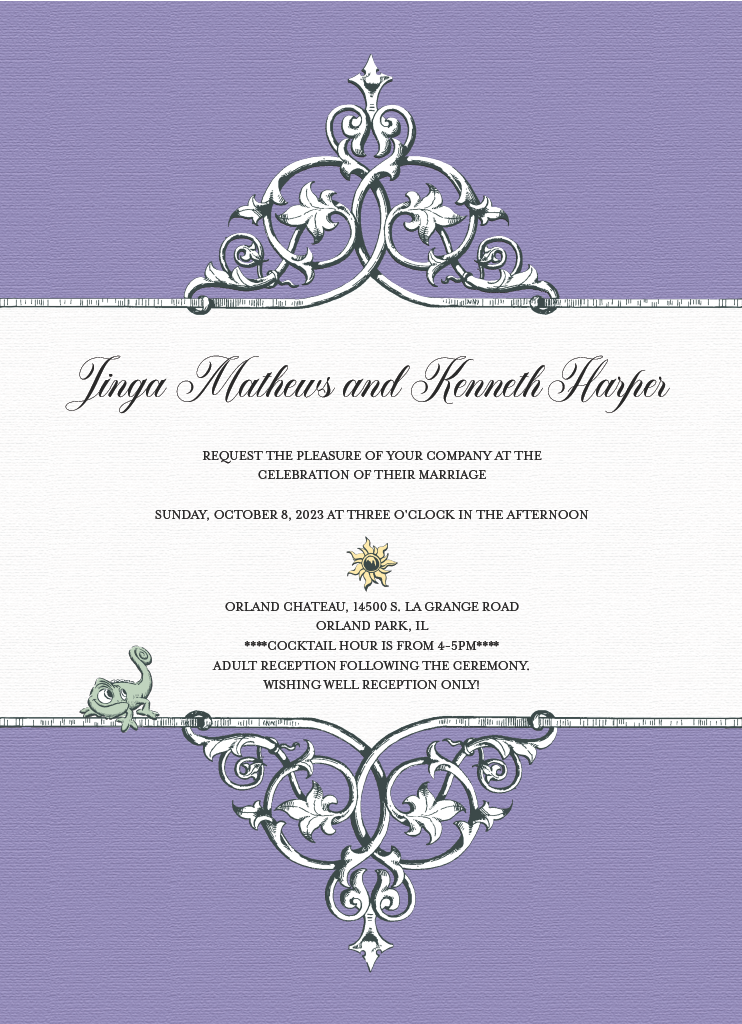 The Wedding Website of Jinga Mathews and Kenneth Harper