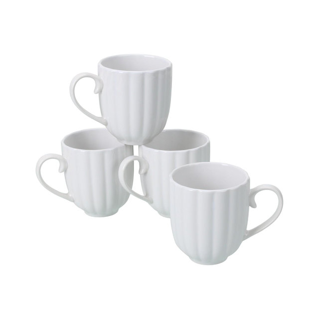BIA Cordon Bleu Petal 4-Pc. Mugs Set, Service for 4