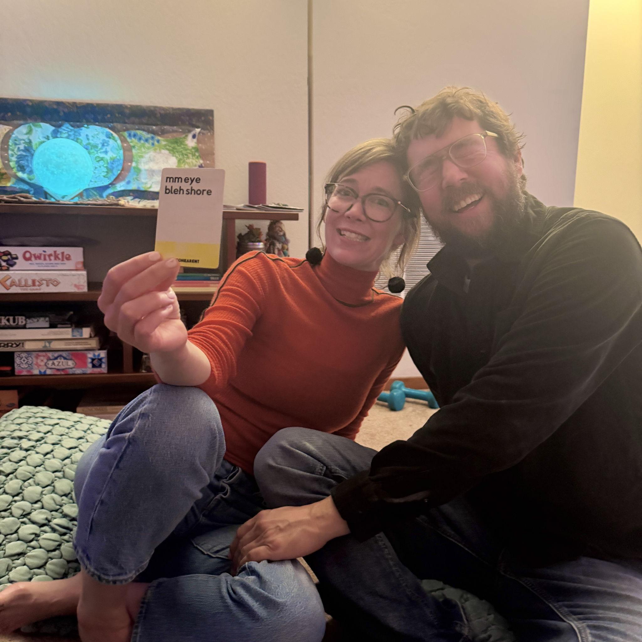 My pleasure! Comical card games at Kelly’s!