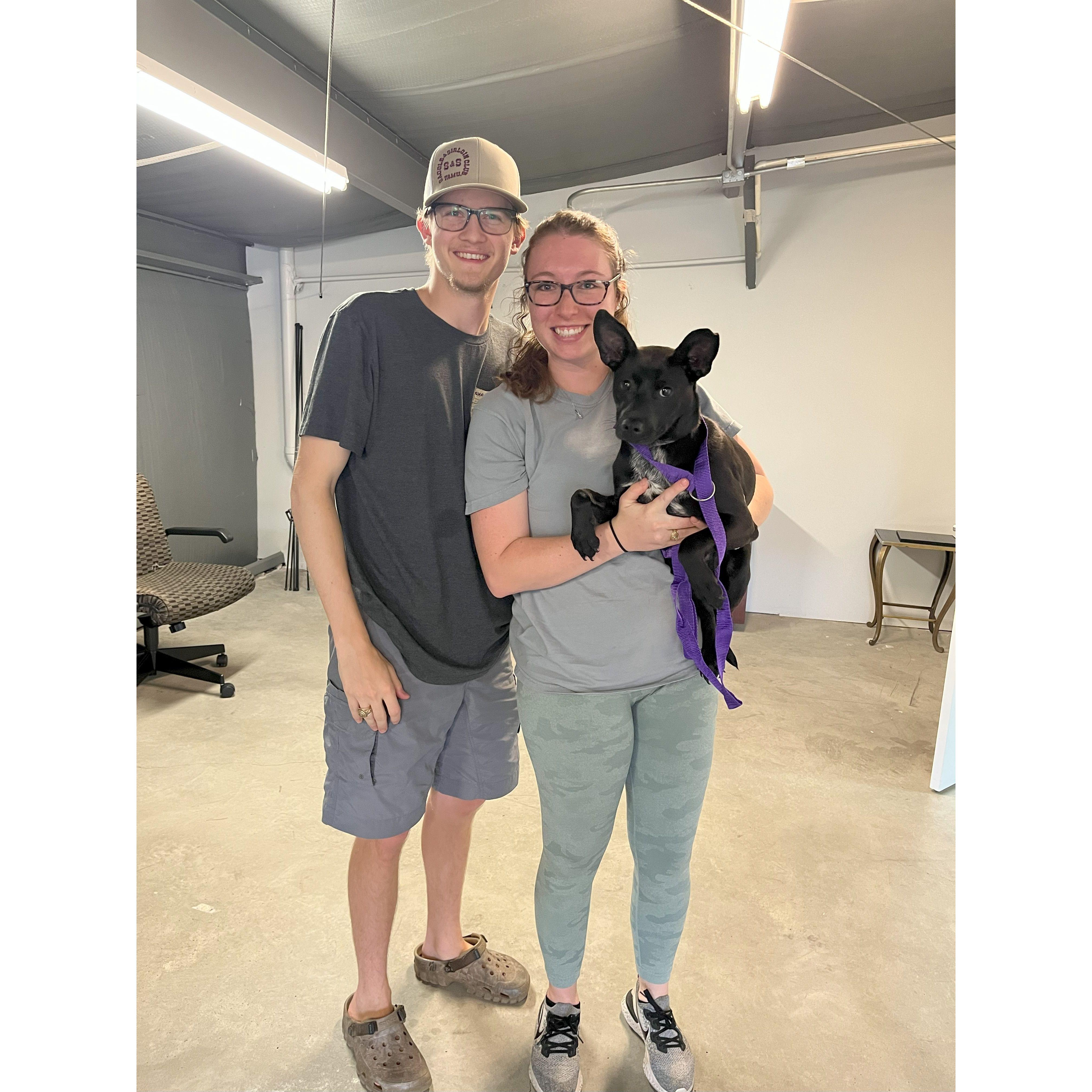 The day we got our sweet Nova!