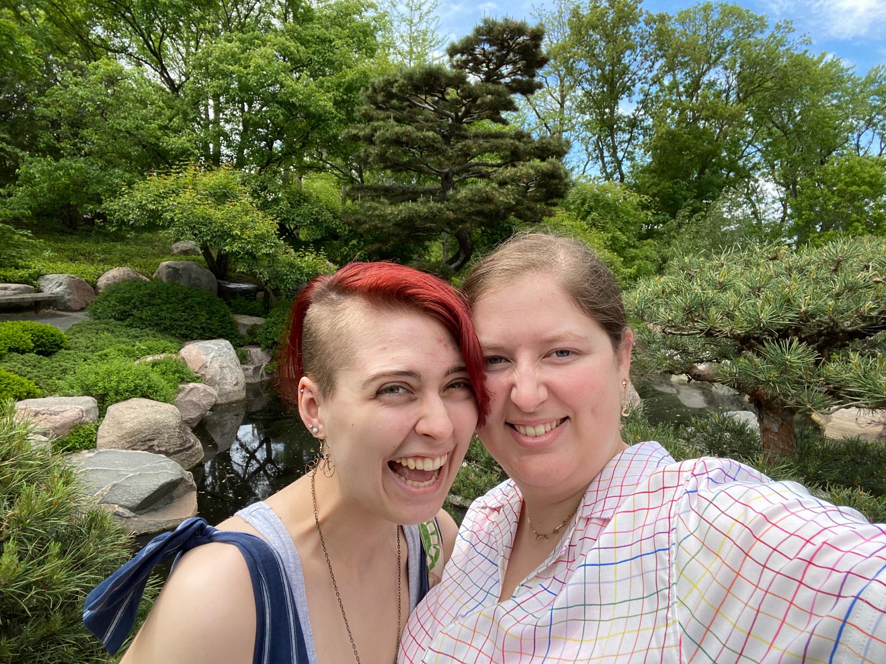 One of our favorite places to go was the botanical gardens at the Como Zoo in St. Paul. At least, in the seasons where they weren't closed and covered in snow.