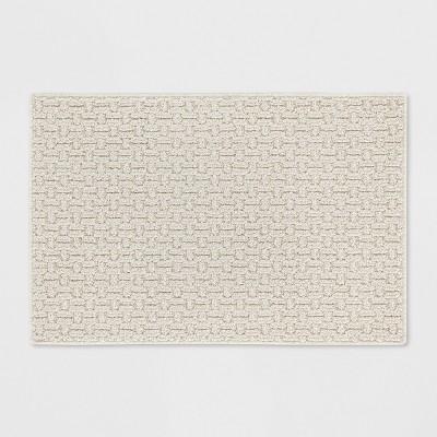 Tan Solid Washable Accent Rug 1'8"X2'6" - Made By Design™