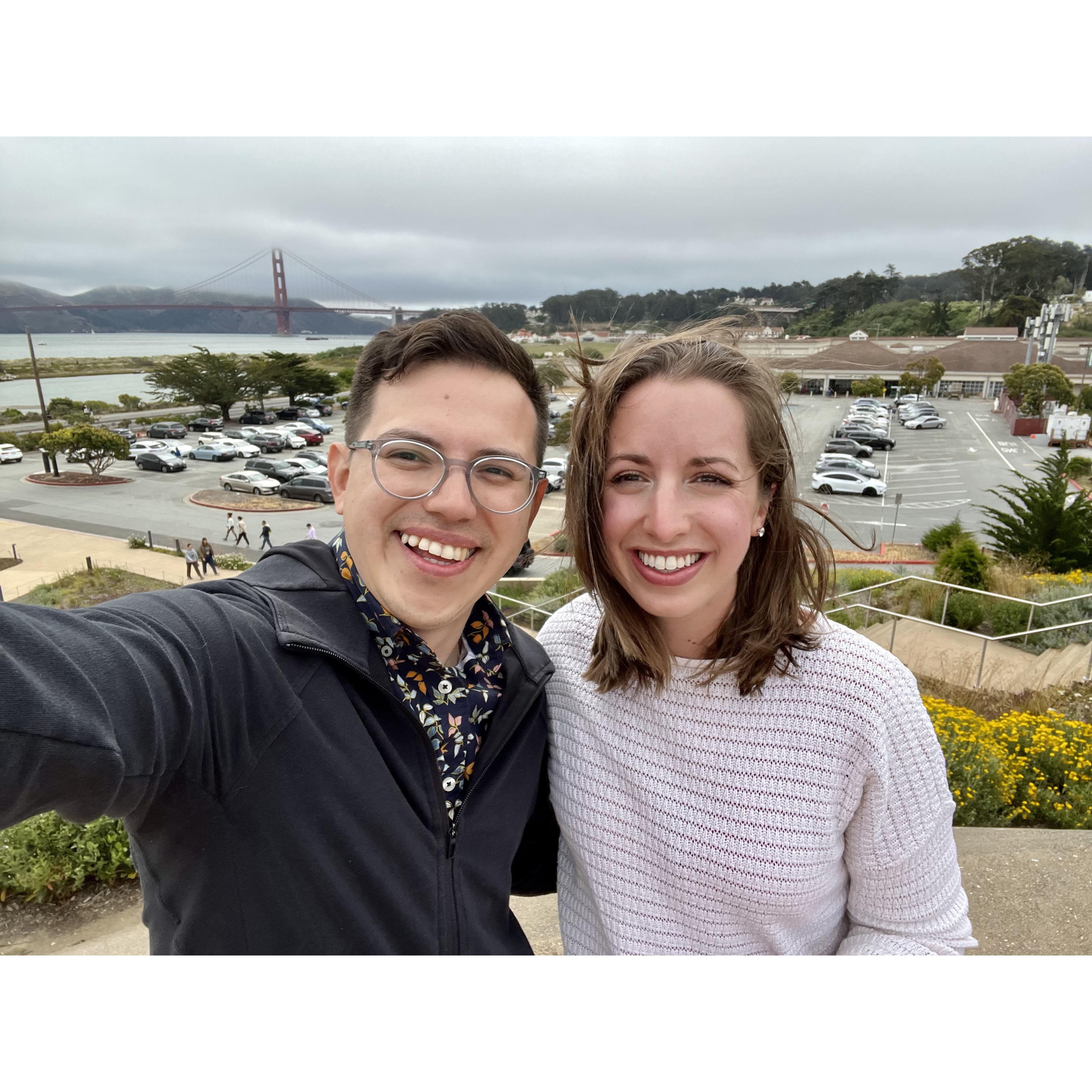 Exploring San Francisco after our move to the Bay Area