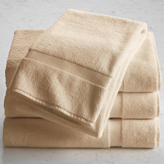 802-Gram Turkish Bath Towel in Sand