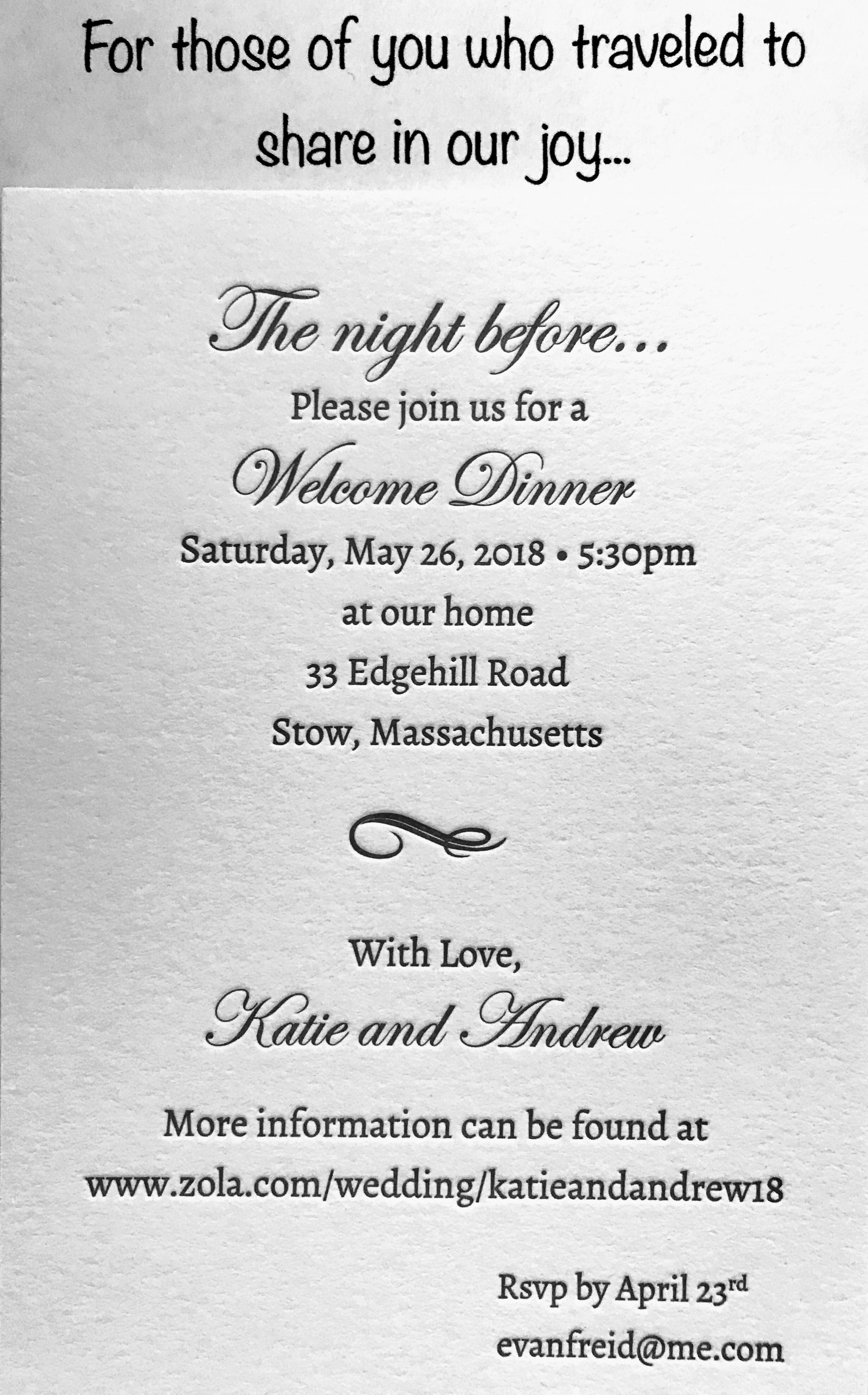 The Wedding Website of Katherine Watson and Andrew Freid