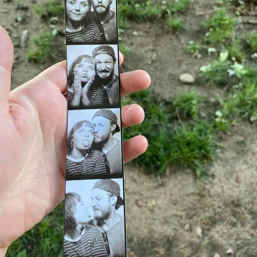 Our first photobooth (and pictures together!)