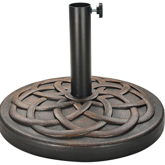 Elevon EL-UB175 35lb Heavy Duty Umbrella Base, Bronze
