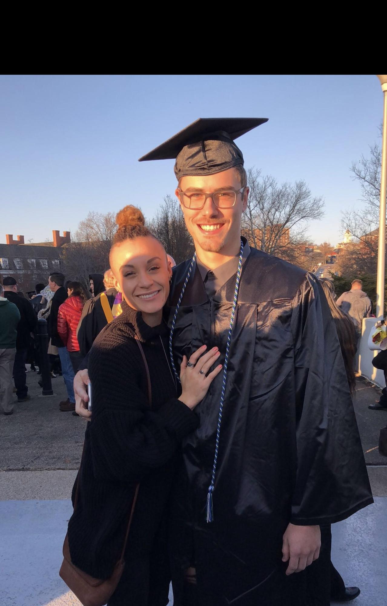 Seth's college graduation from Ohio University in 2017