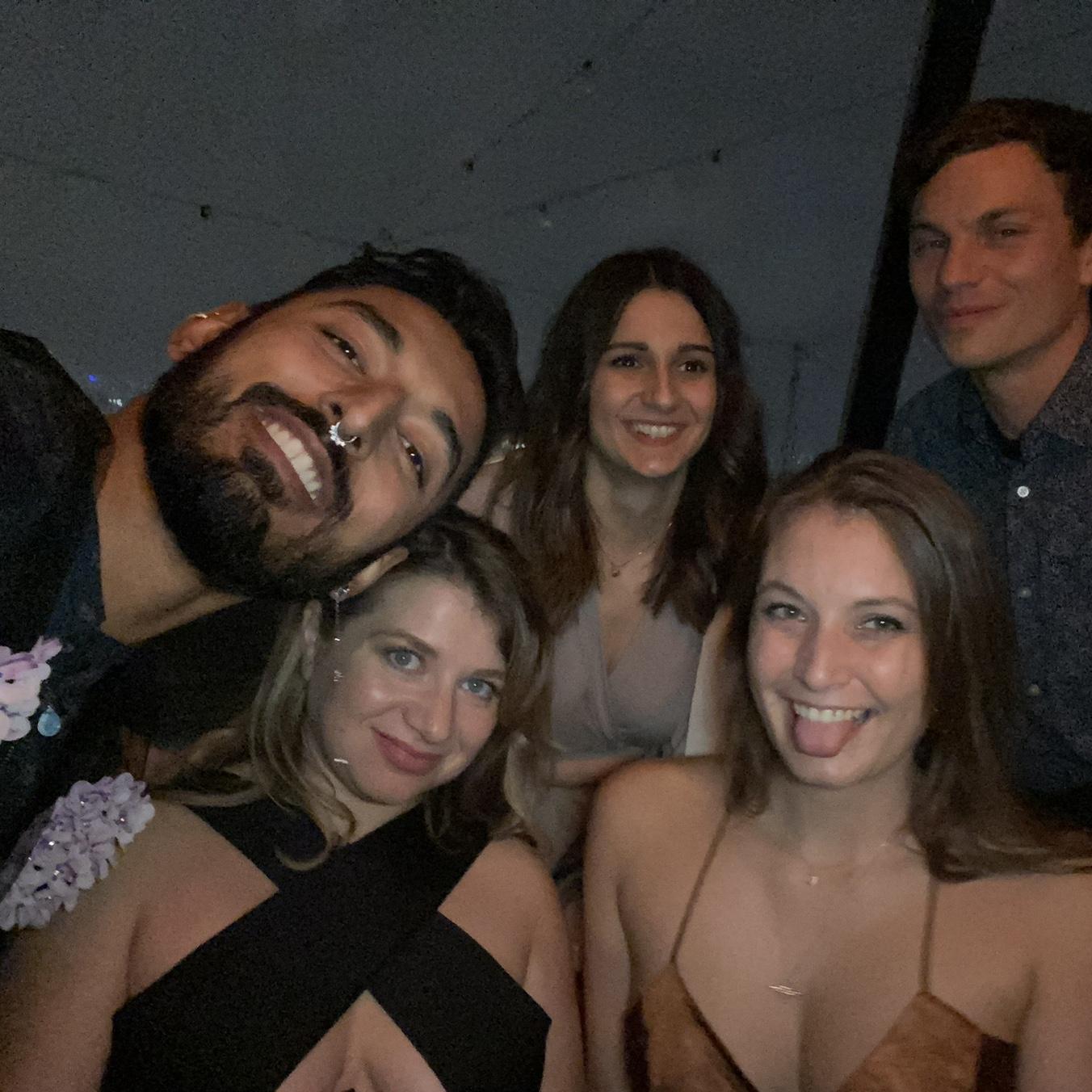 4/16/22.. Night out with Christina’s dear friends Irina & Olivia to celebrate Irina’s partner Sean’s Birthday!
