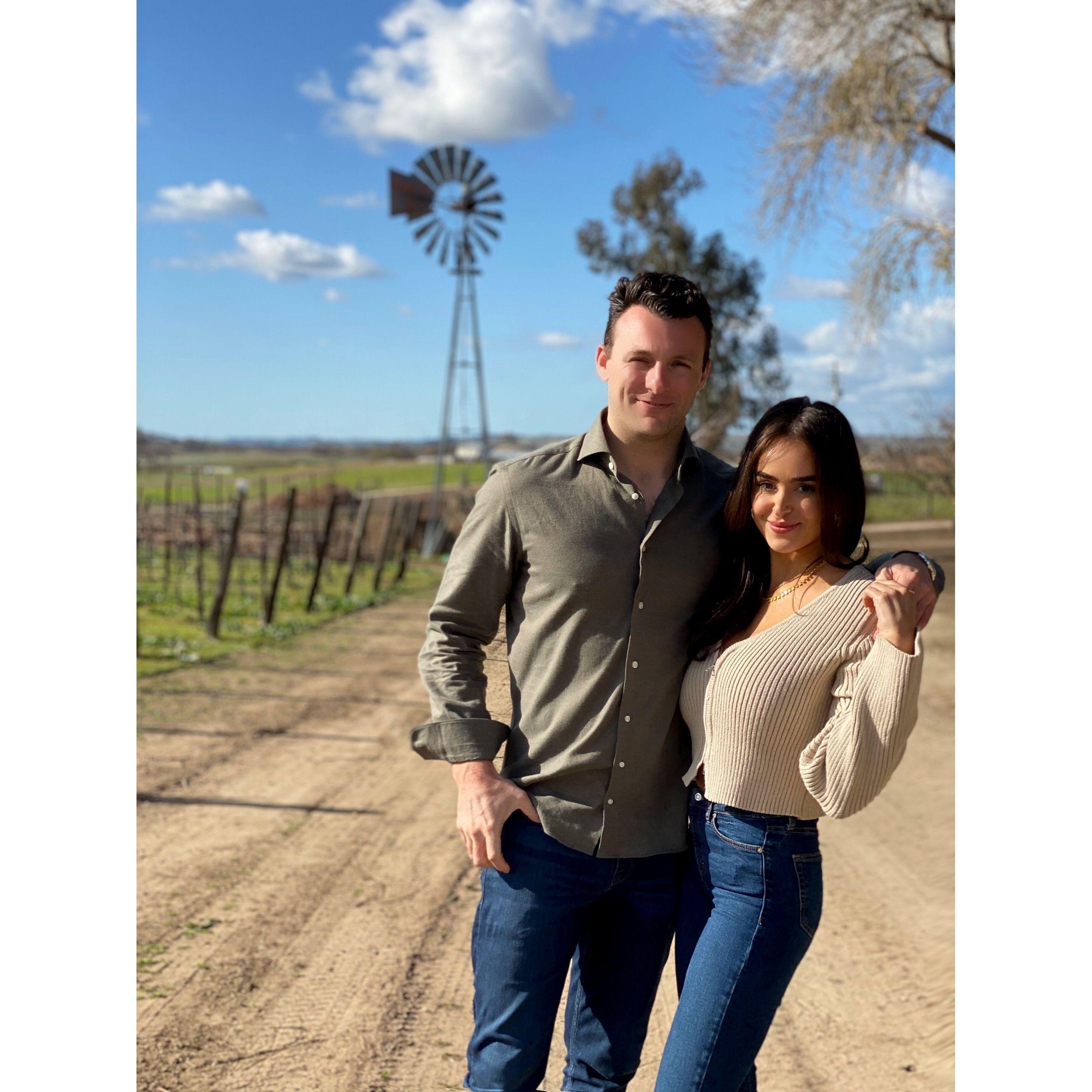 Our first trip to wine country