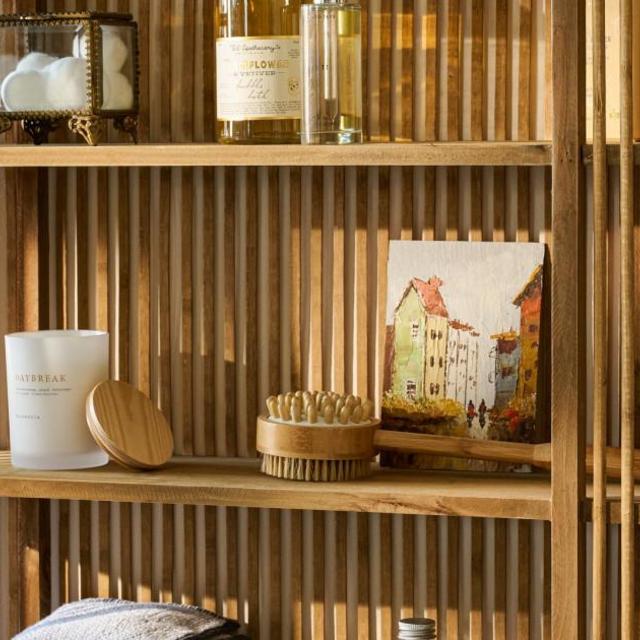 Preston Reeded Wall Shelf