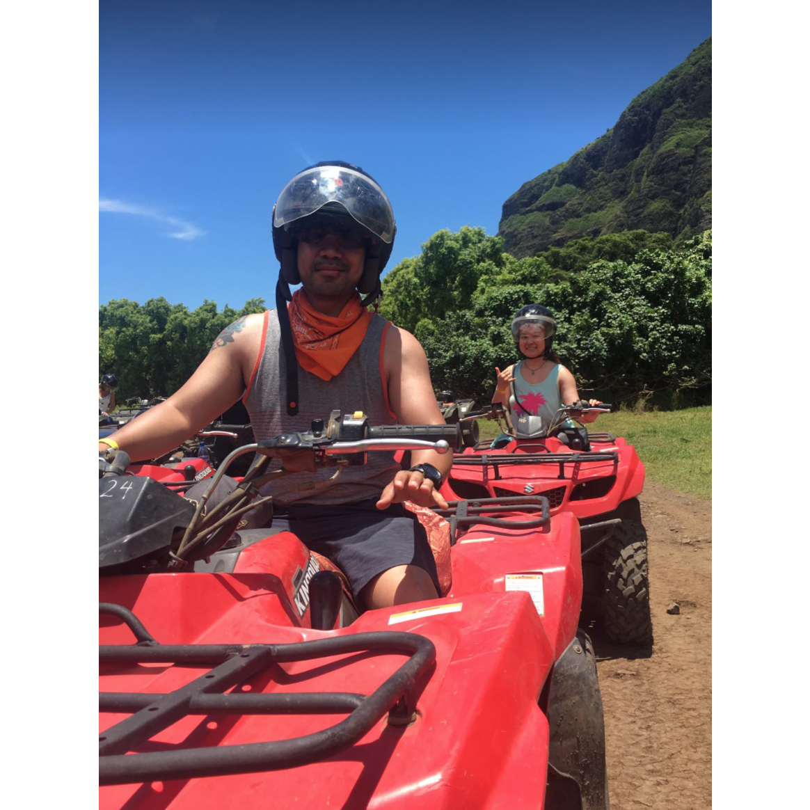 ATVs at Kualoa Ranch