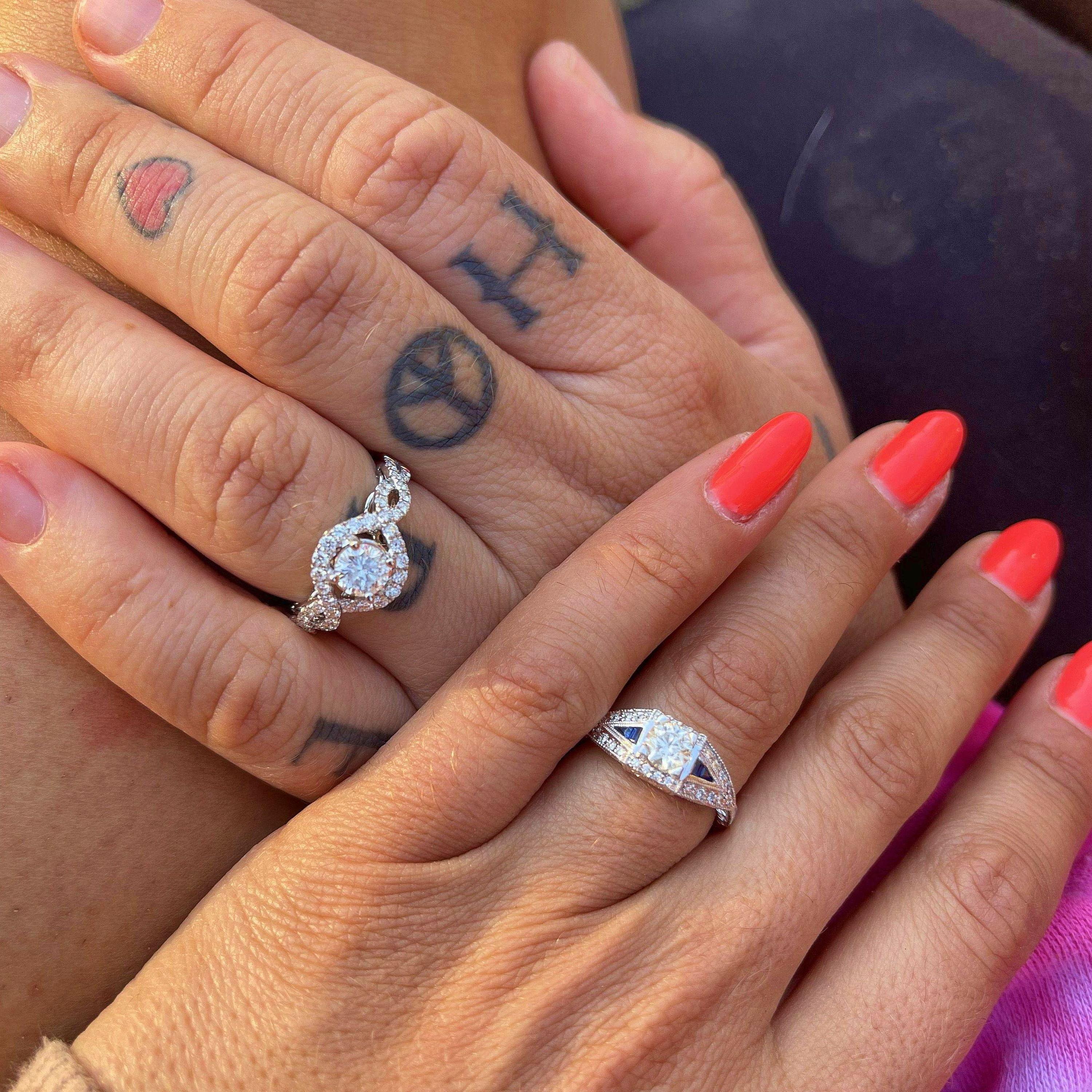 The day we got engaged <3