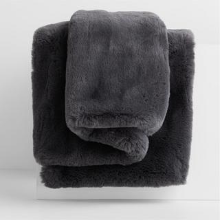 Faux Fur Throw Blanket