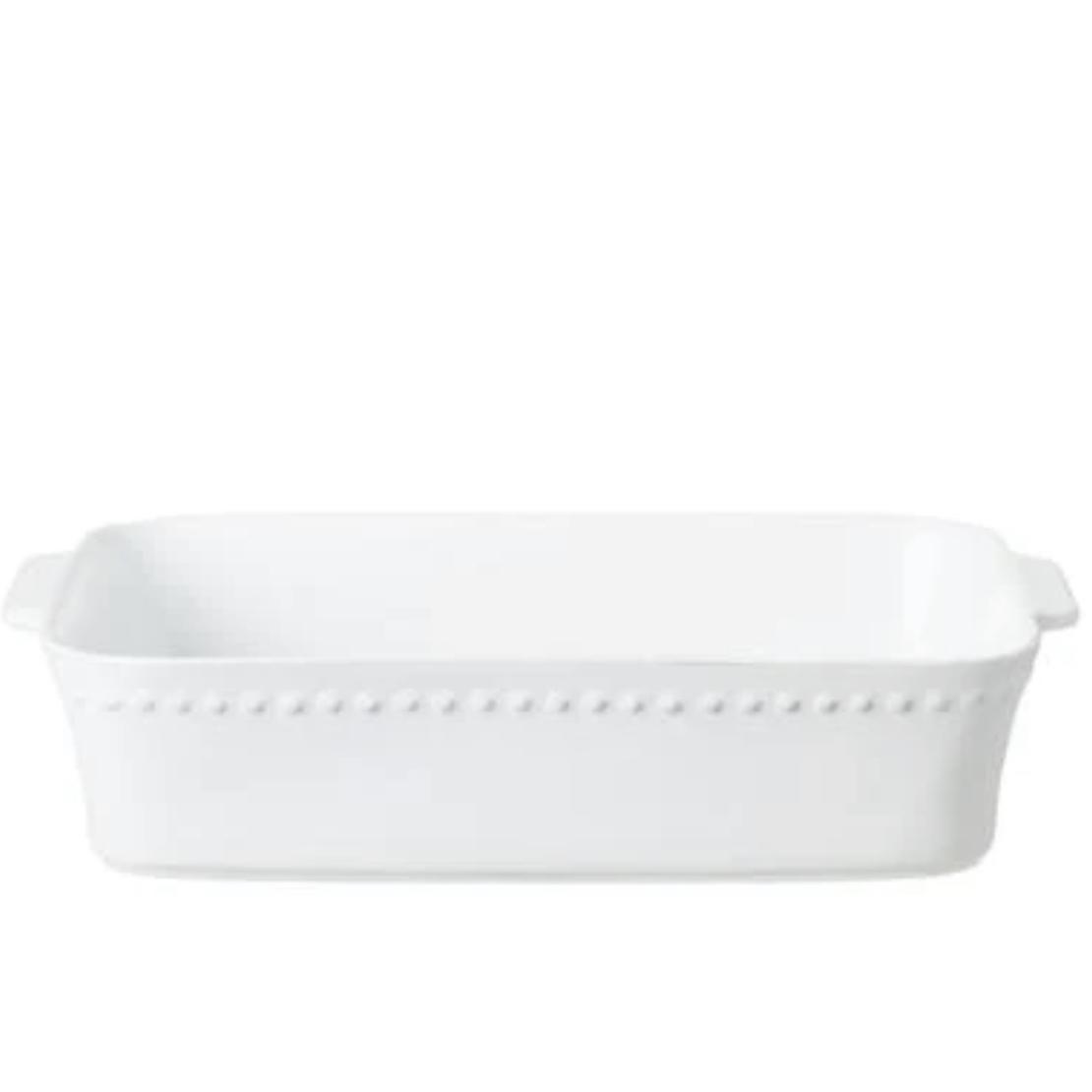 Pearl white - Large rect. baker