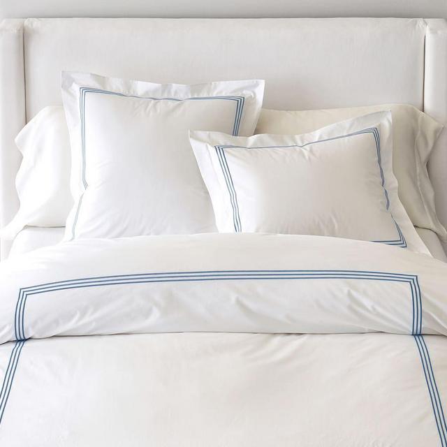 Chambray Grand Organic Duvet Cover, King/Cal. King