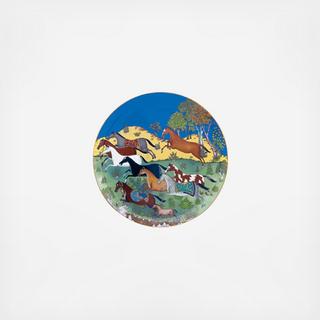 Cheval D'Orient Round Tart Platter