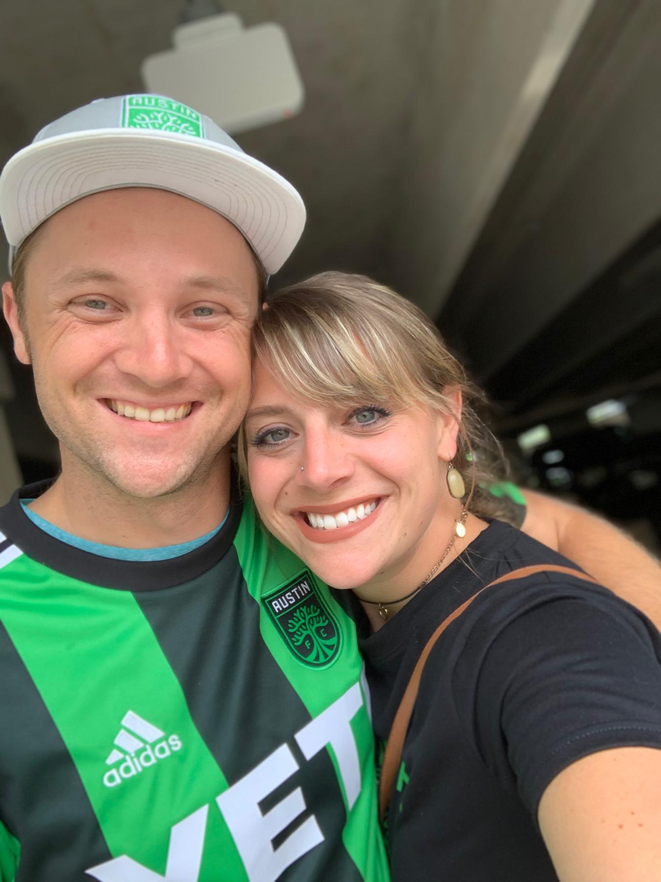 Our first Austin FC game together