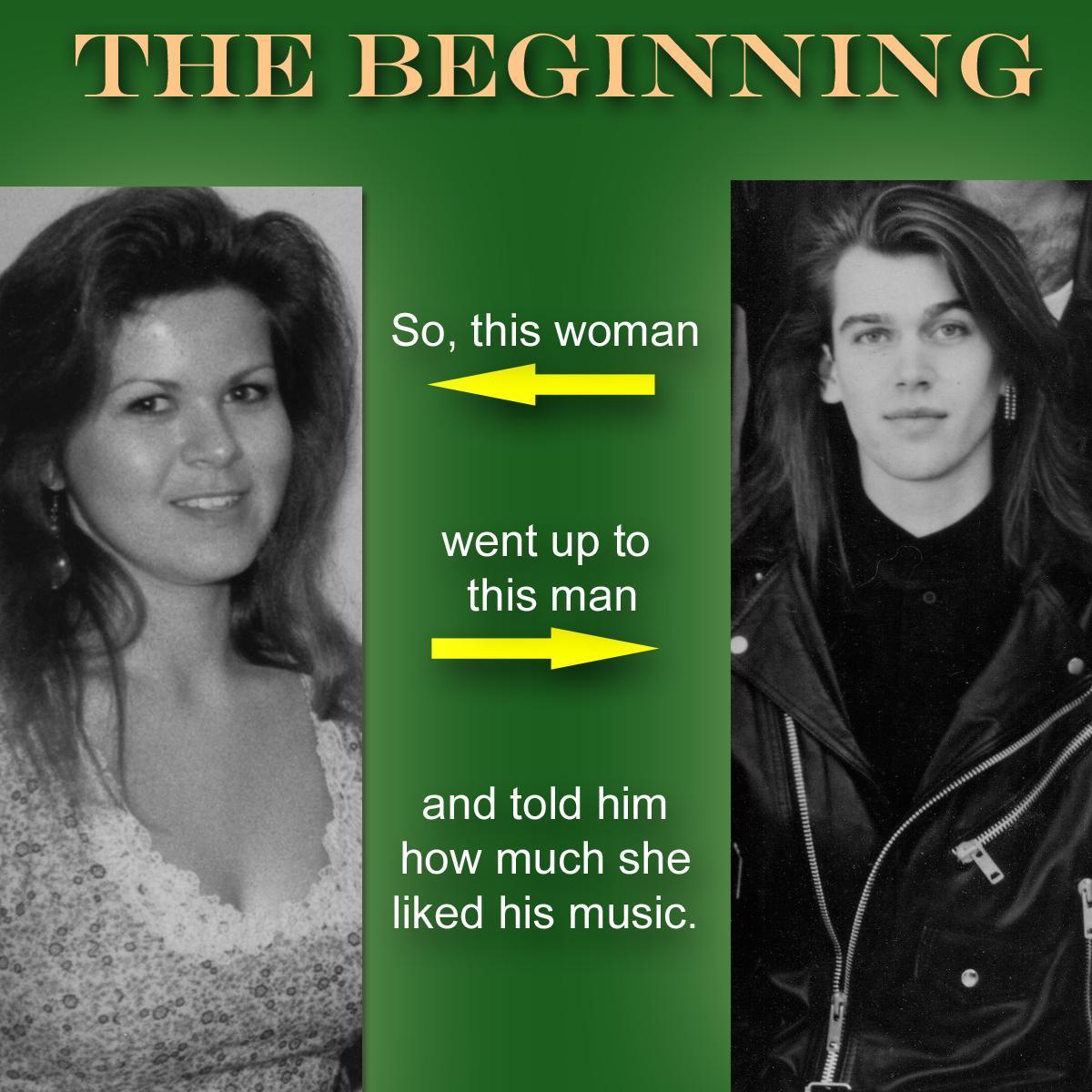 The story of how Todd and Phoebe met, became friends, lost touch and then reconnected over the past 26 years.