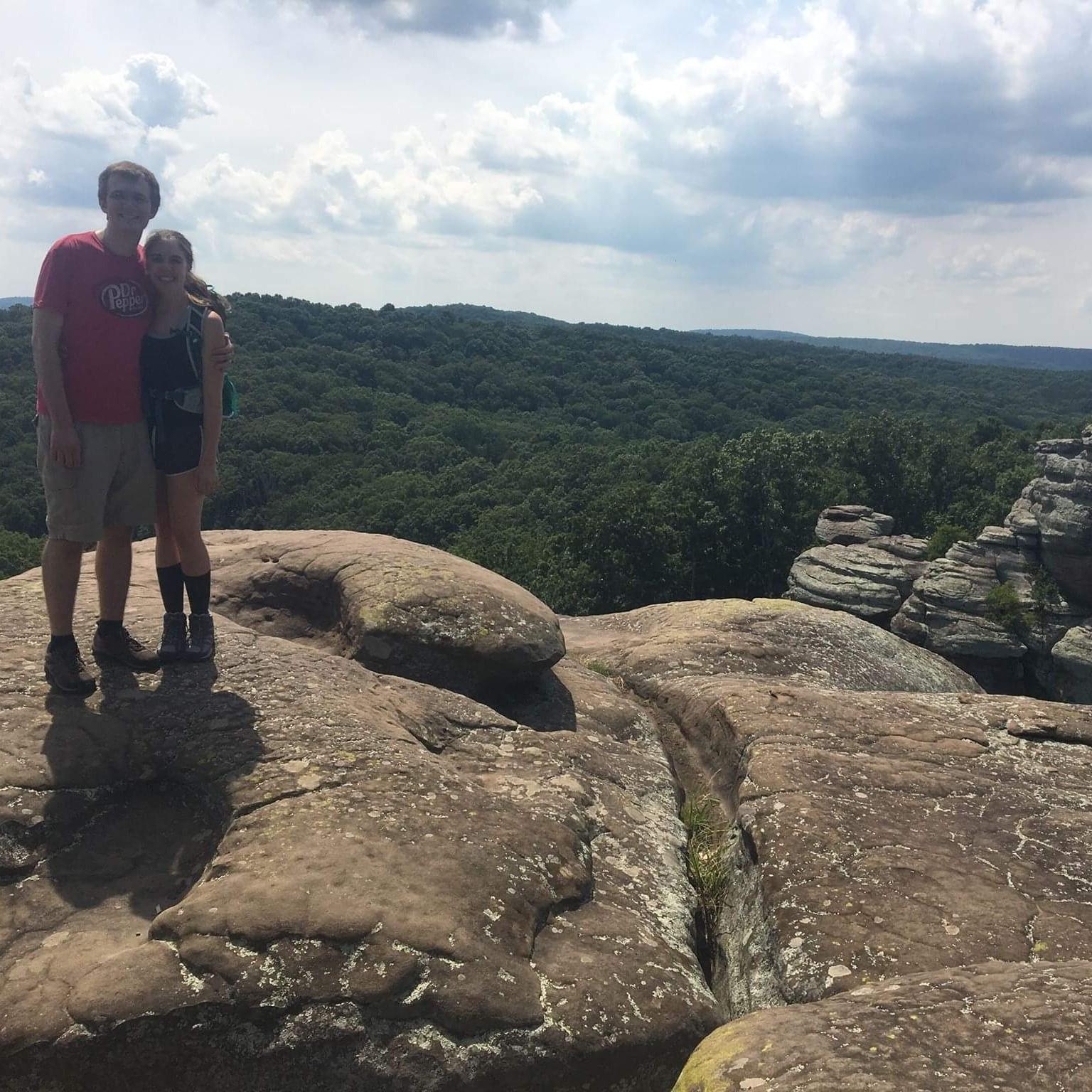 Our first camping trip in Shawnee National Forest, IL