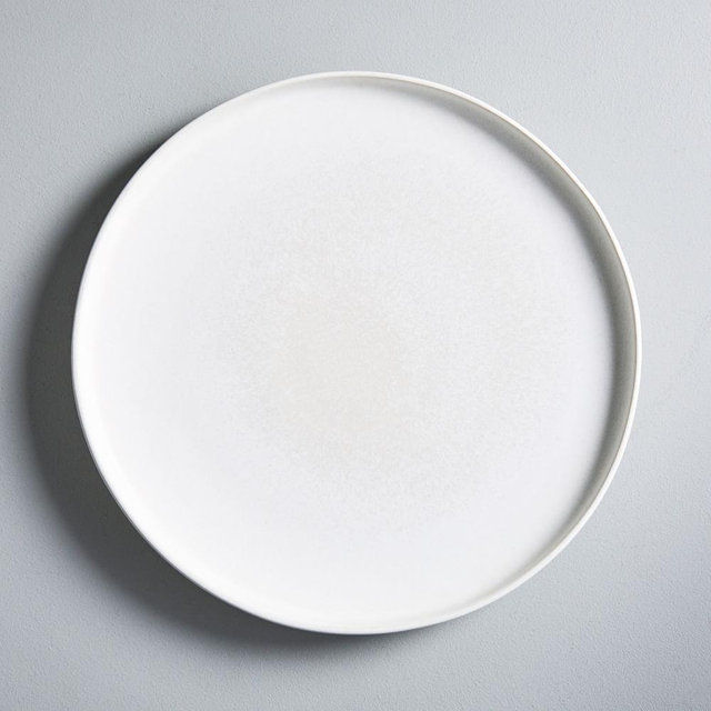 Aaron Probyn Kanto Dinner Plate, Ice White, Individual