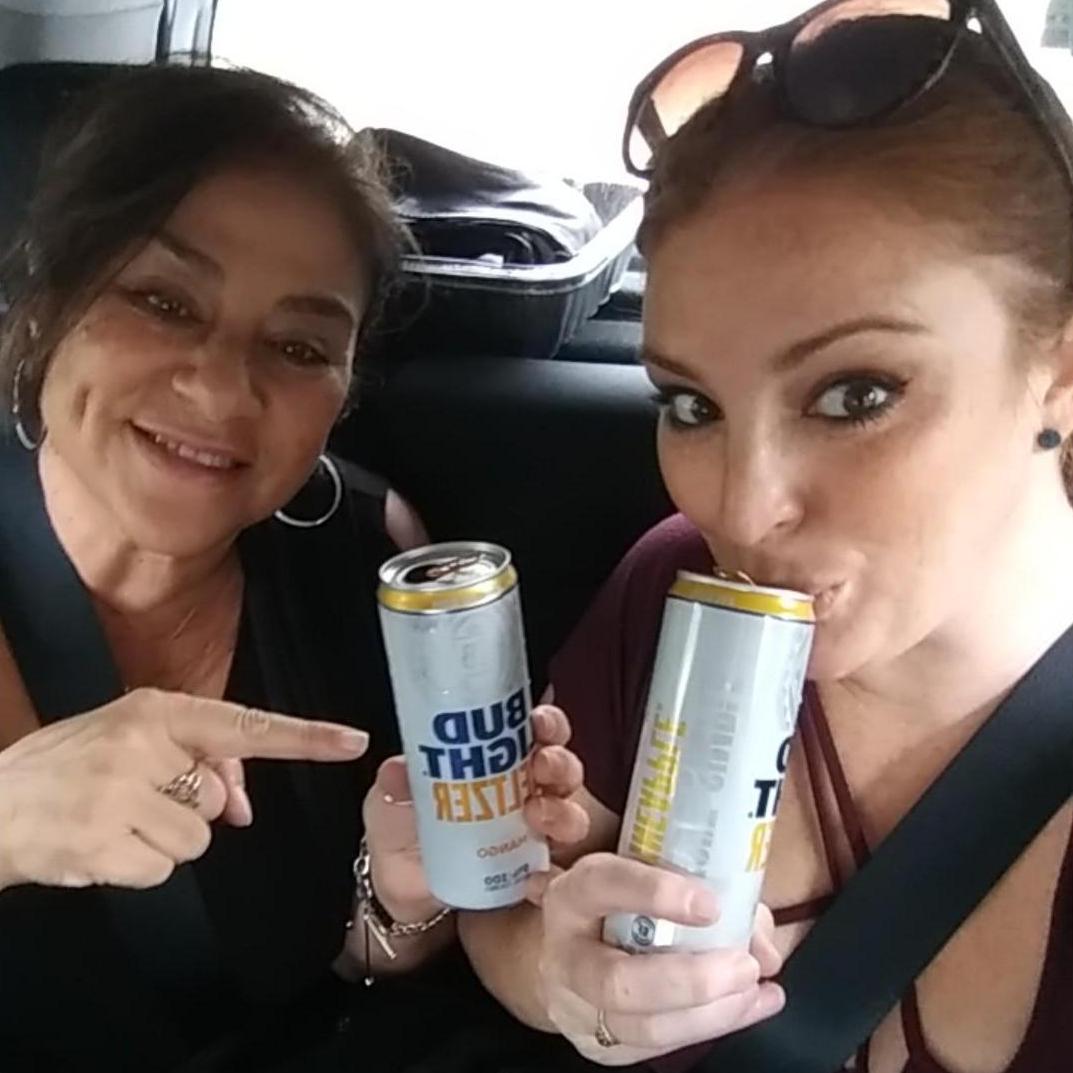 Sometimes you've just got to cut loose! Don't worry, that's the back seat!