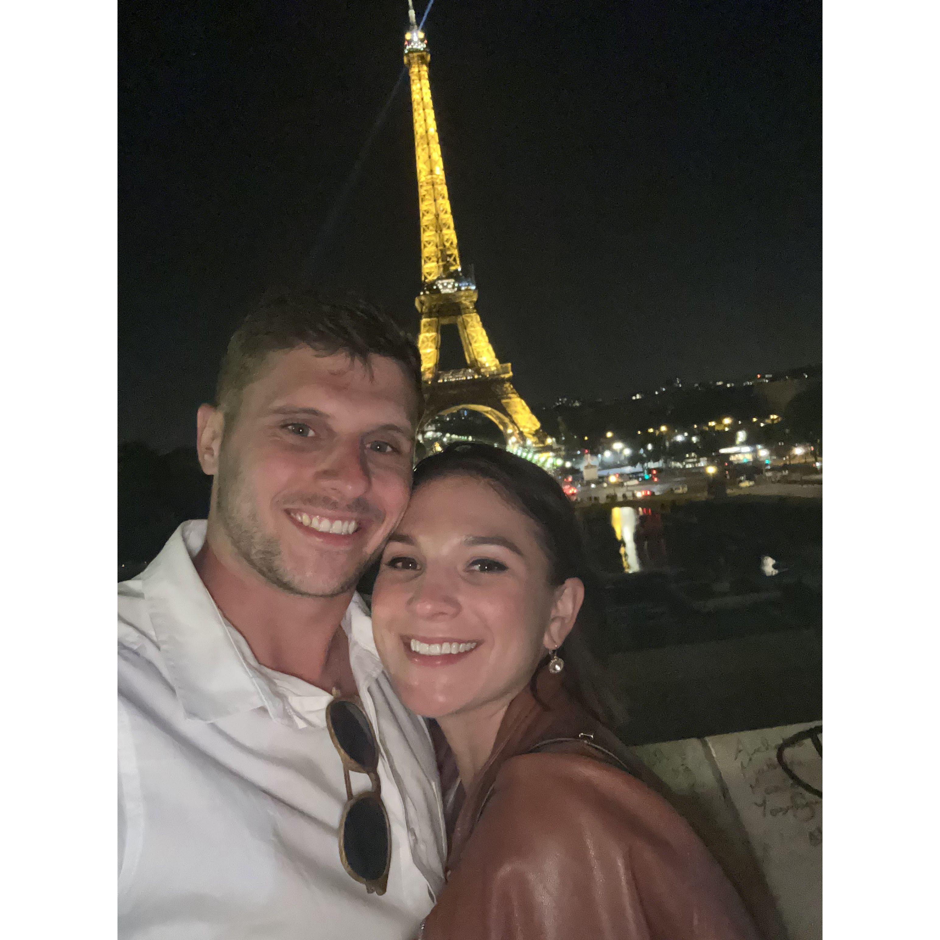 Year 6 - Spent our Anniversary under the Eiffel Tower!